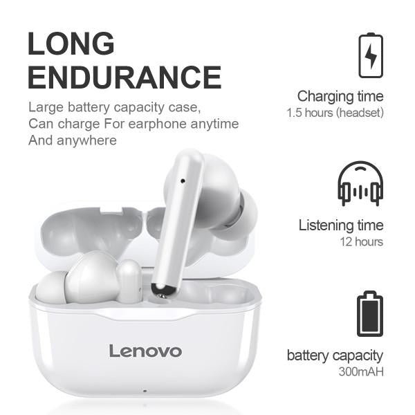 Lenovo Xt90 True Wireless Earbuds 5.0v (original)
