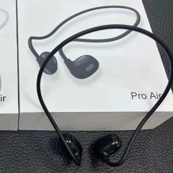 Pro Air Neck Hanging Wireless Earphone Black