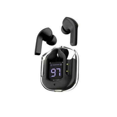 Air 31 Tws Original With Big Packing Transparent Earbuds Bluetooth 5.3v Black