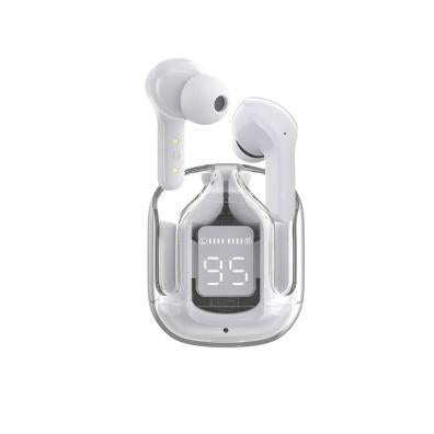 Air 31 Tws Original With Big Packing Transparent Earbuds Bluetooth 5.3v White