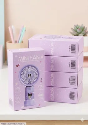 Battery Operated Mini Fan Foldable Desk Desktop Fans with LED Display for Home Office Bedroom Outdoor Travel
