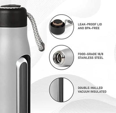 Stainless Steel Vacuum Water Bottle 24Hr Cold