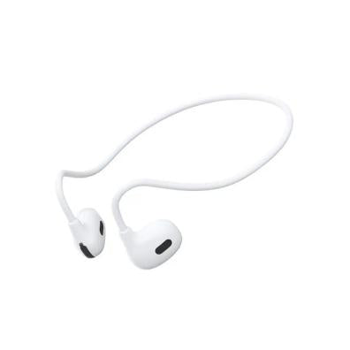 Pro Air Neck Hanging Wireless Earphone White